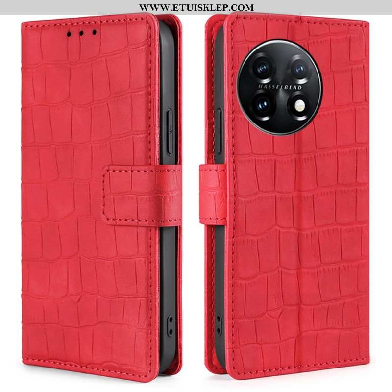 Etui Folio do OnePlus 11 5G Krokodyl